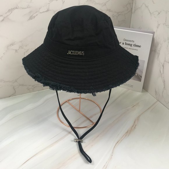 NWT Jacquemus bucket hat in black - Picture 3 of 12